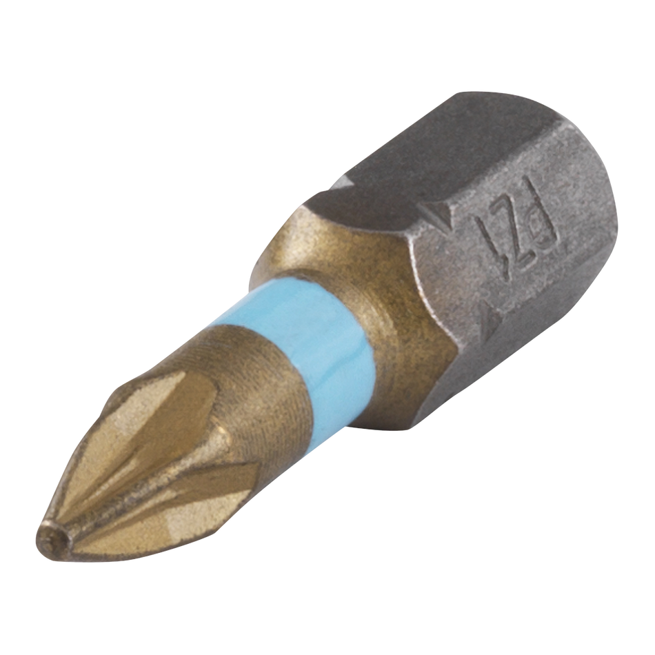 2 Torsion TiN Bits, Crosshead (PZ 1)