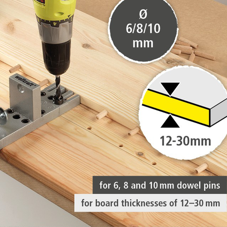 Universal Wood Dowel Joiner Set (en)