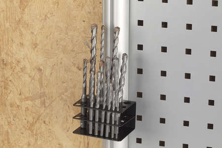 Drill Holder for Workshop System Pegboard