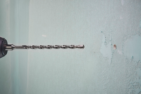 Concrete Drill Bit, Tungsten Carbide Tipped, SDS-plus