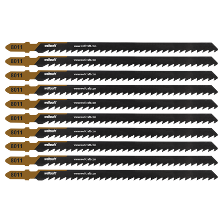 10 Jigsaw Blades, Squared Timber, Fast Cuts