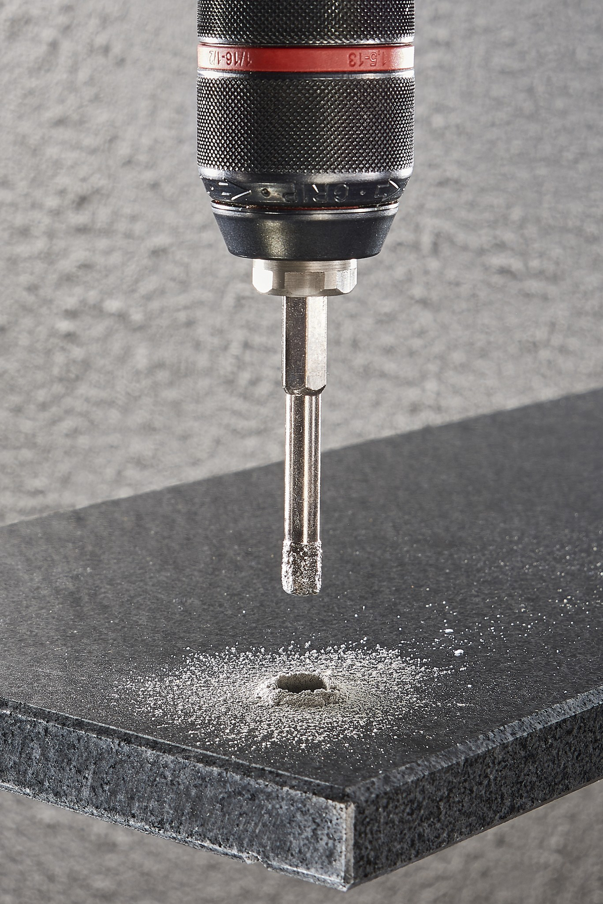 Dry Drill Bit, Diamond Coated, Hexagon Shank