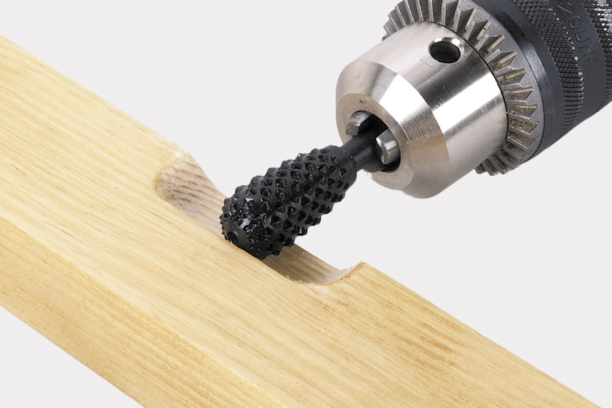 Rotary Rasp for Wood, hexagon shank