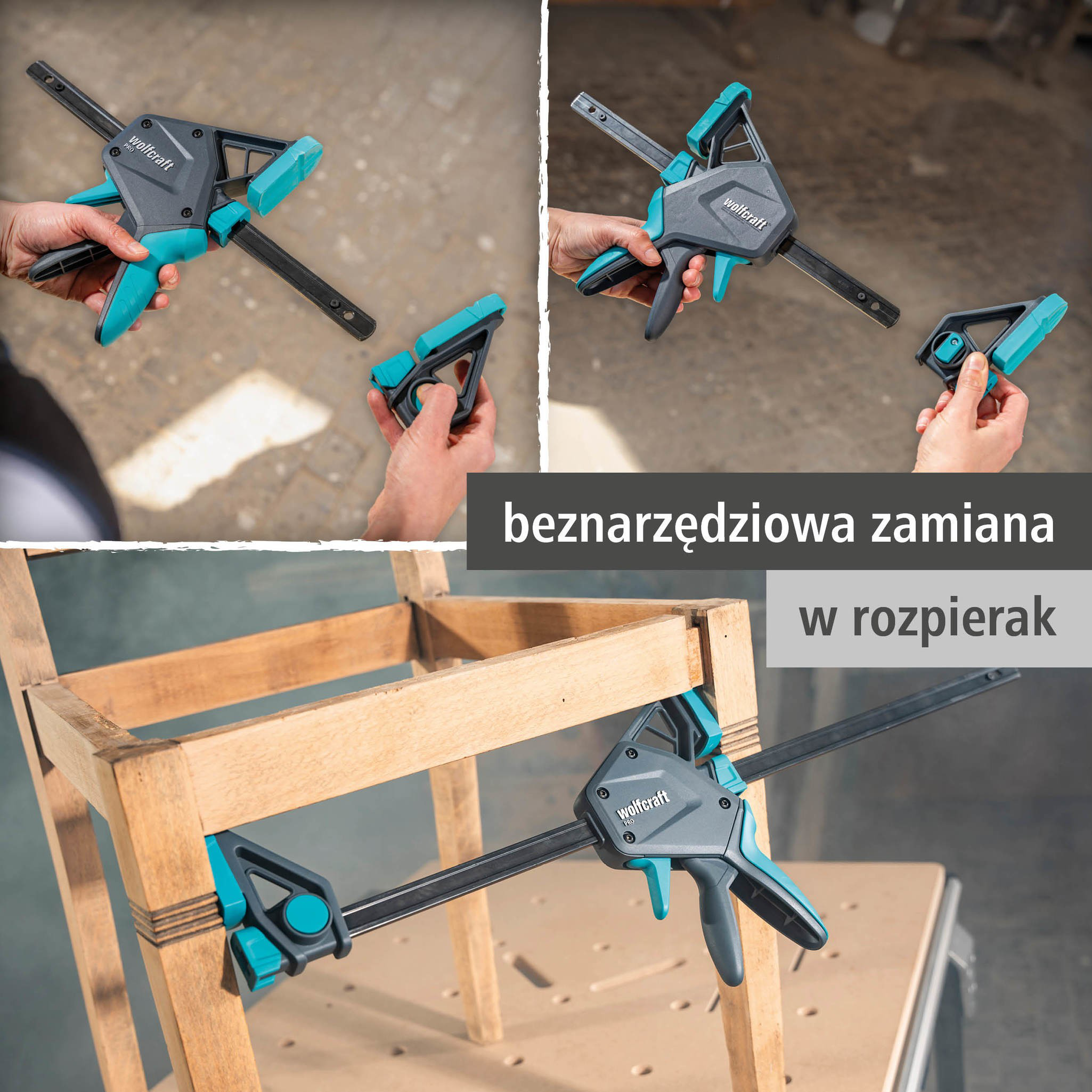 PRO One-Hand Clamp (pl)