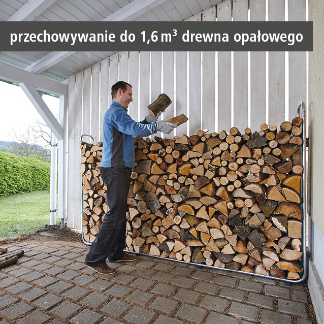 Modular XXL Stacking Aid for Firewood (pl)