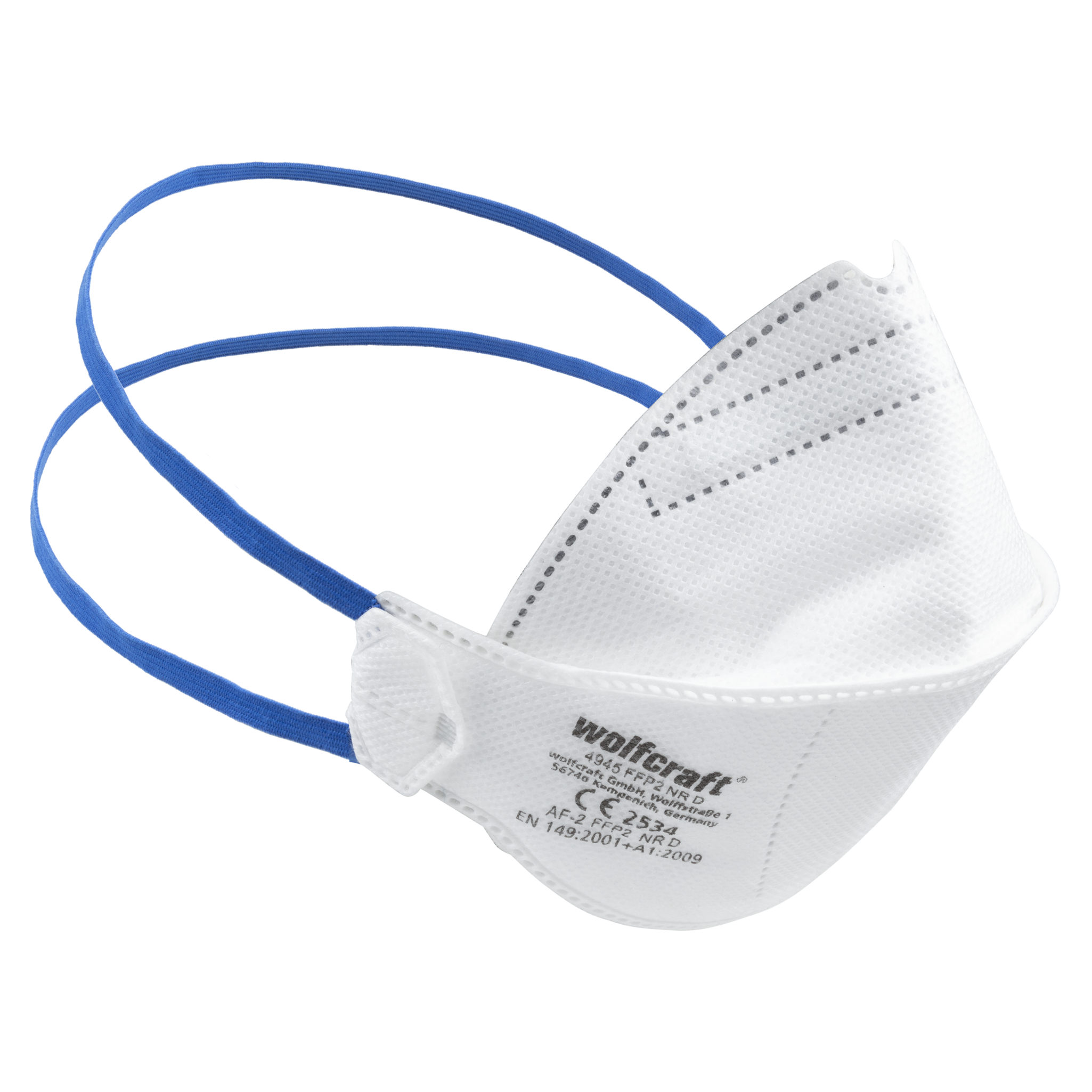 2 Folding Respirators FFP2