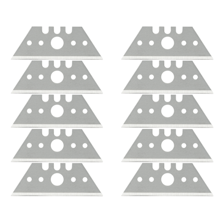 10 Professional Trapezium Blades 0.65 x 52 mm