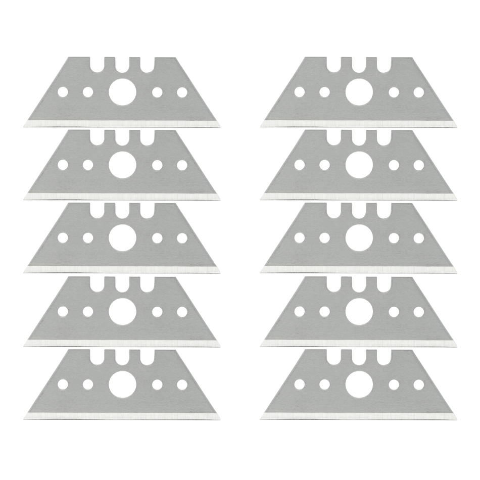 10 Professional Trapezium Blades 0.65 x 52 mm