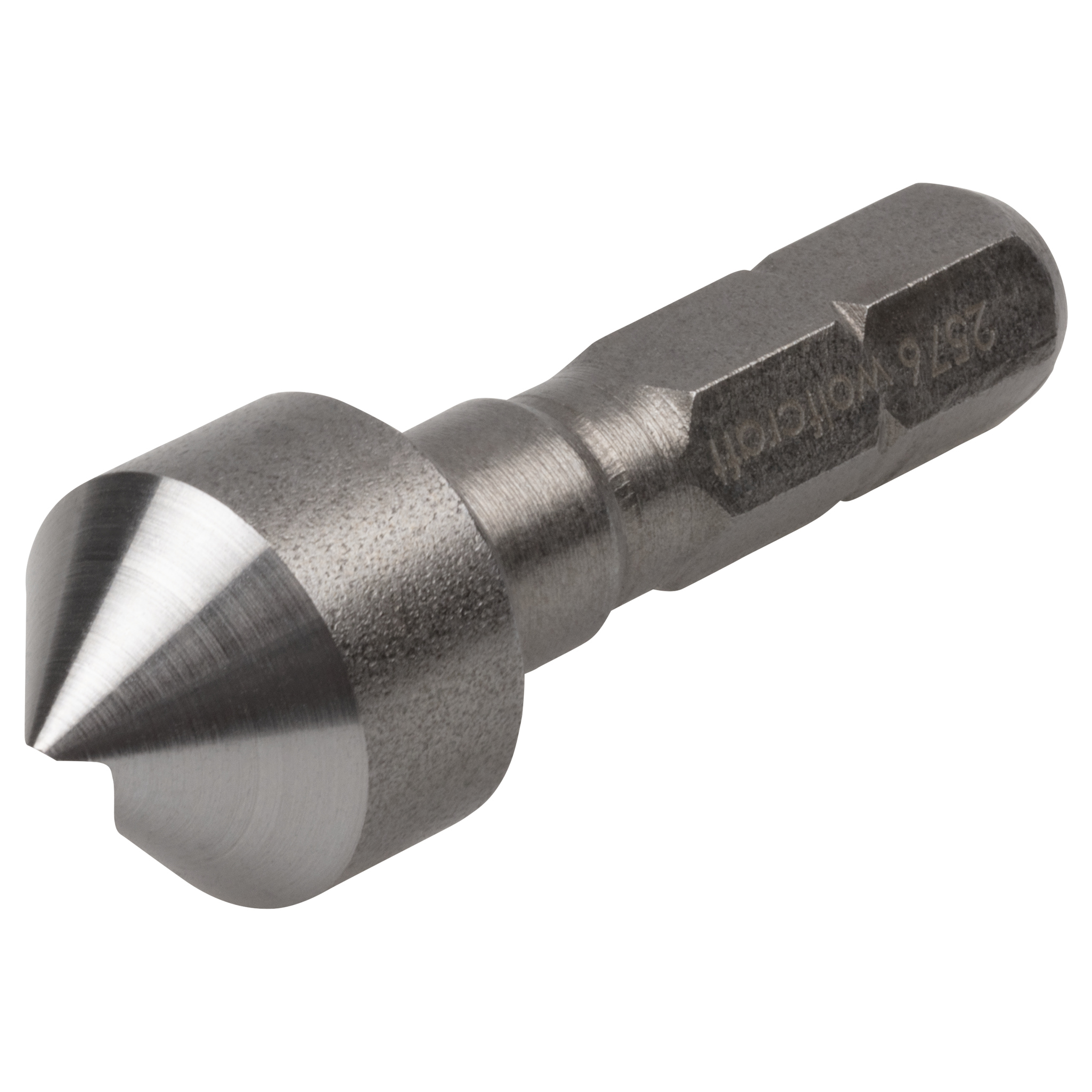 Tool Steel Countersink, Hexagon Shank, Ø 12 mm