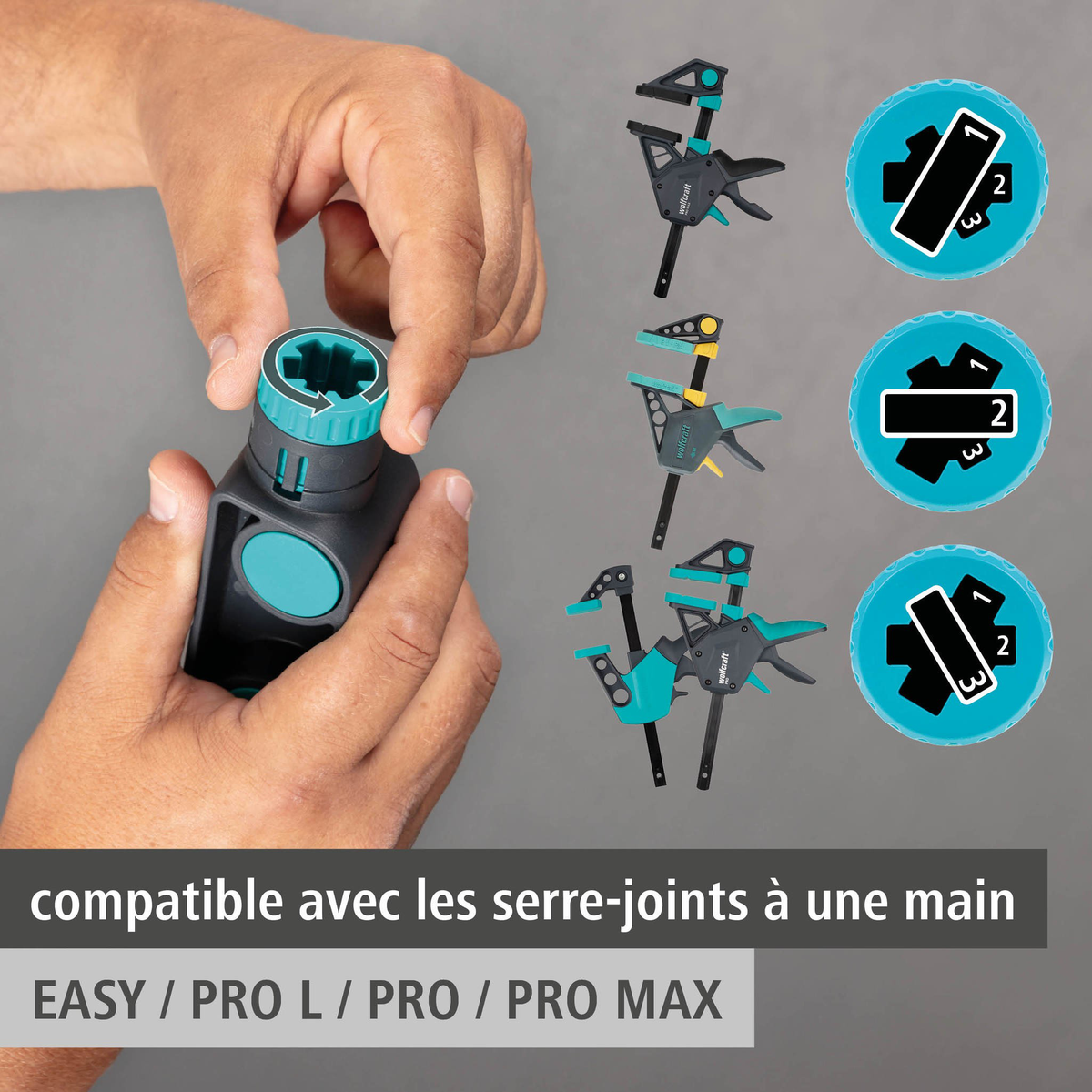 One-Hand Clamp Connector (fr)
