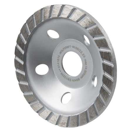 Diamond Cup Wheel “Standard”, Ø 105 mm