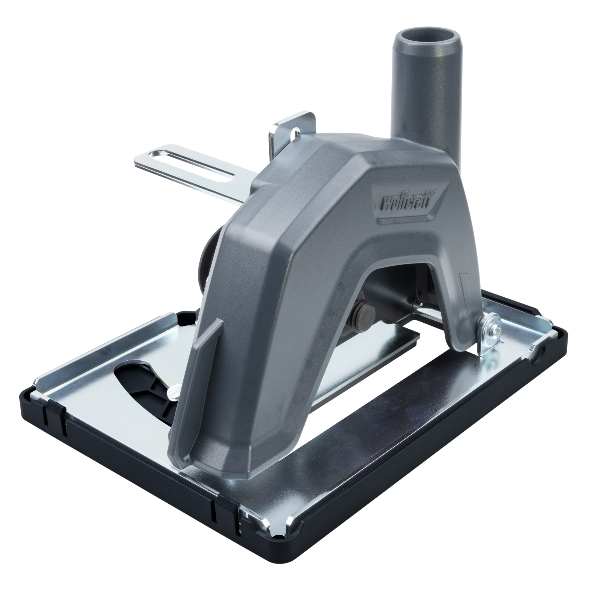 Extraction Hood With Guide Block for Angle Grinder - Image 1