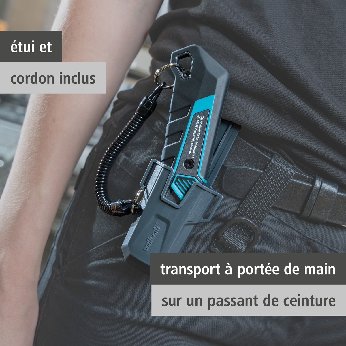 PRO SAFETY Trapezium Blade Knife Set With Sheath