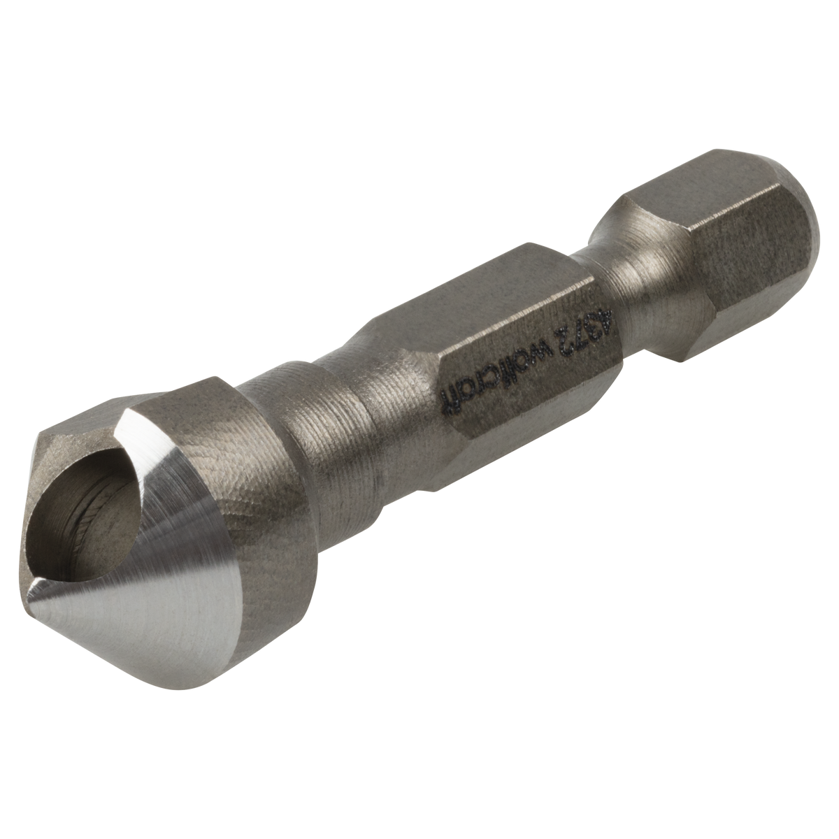 Tool Steel Deburring Counter, Hexagon Shank, Ø 12 mm
