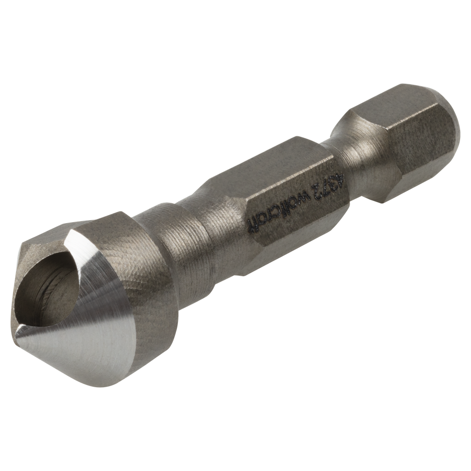 Tool Steel Deburring Counter, Hexagon Shank, Ø 12 mm