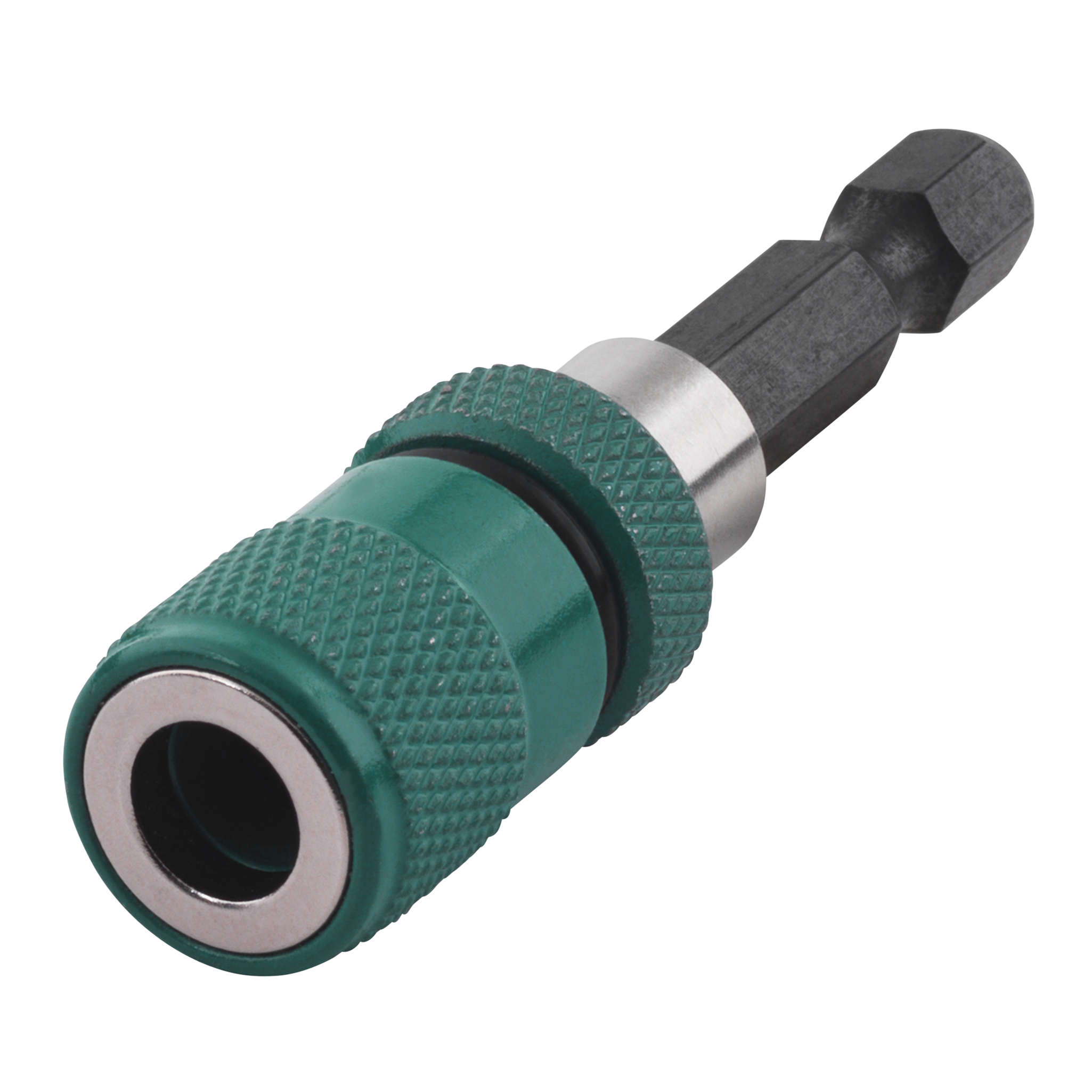 Bit Holder With Depth Stop and Ring Magnet - Image 1