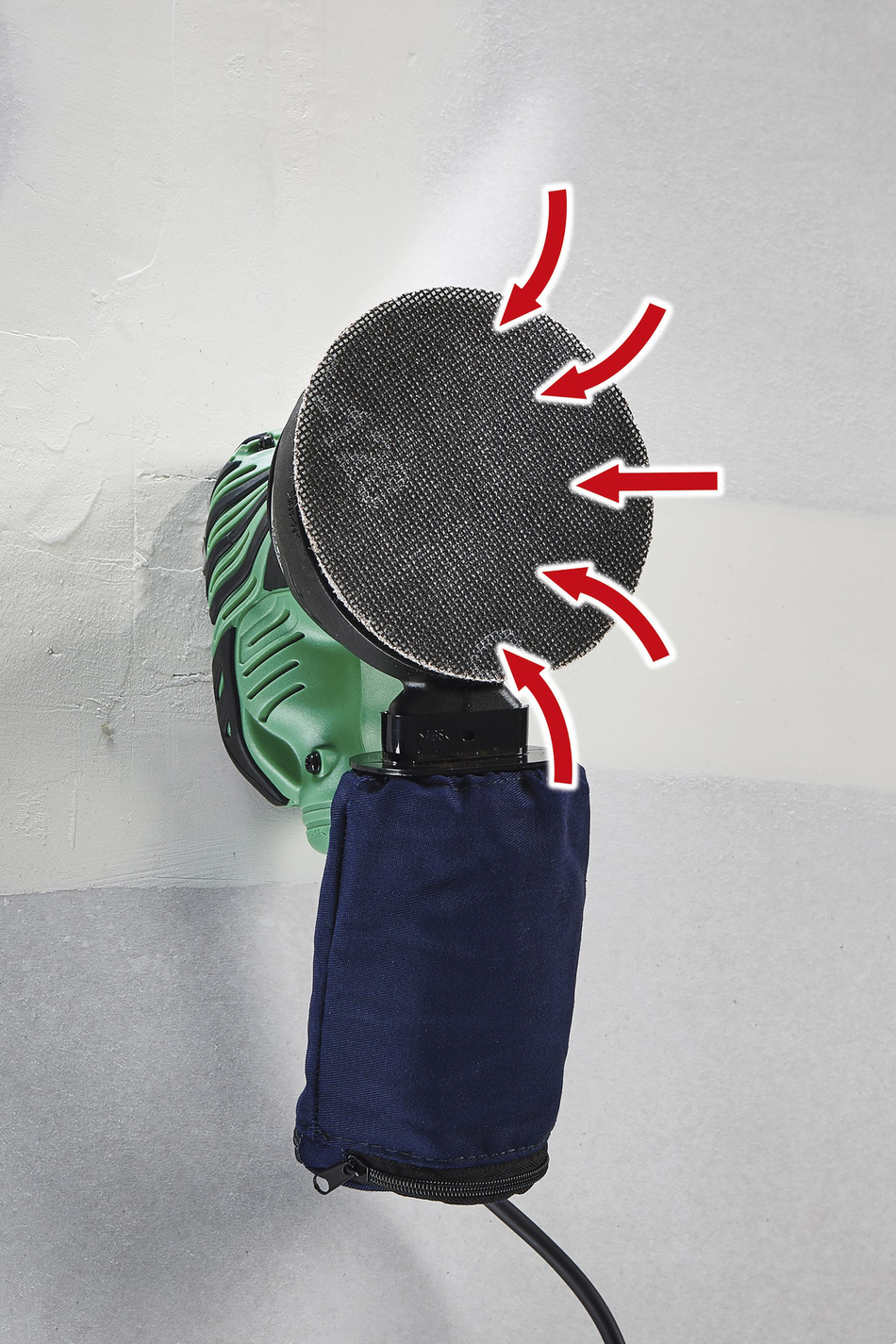 Easy-Fix Sanding Pad Set for Plasterboard, Ø 125 mm - Image 2