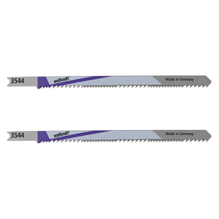 2 BIM Jigsaw Blades, U-shank; metal, wood, plastic, rough cut