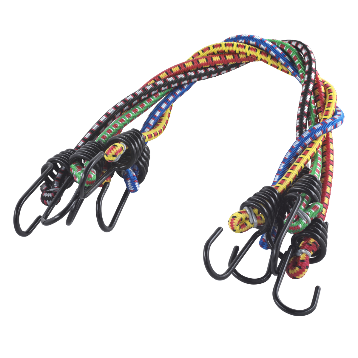 5 Single Bungee Cords, 0.5 m