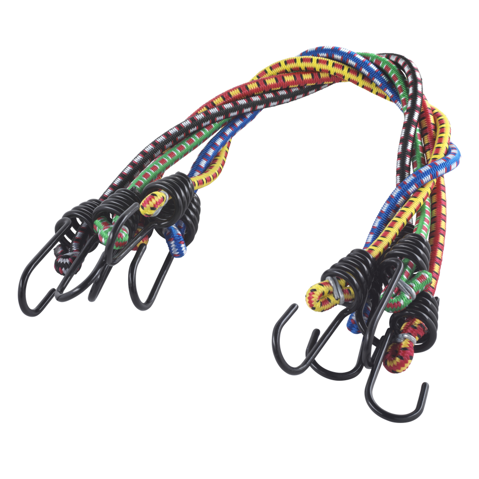 5 Single Bungee Cords, 0.5 m