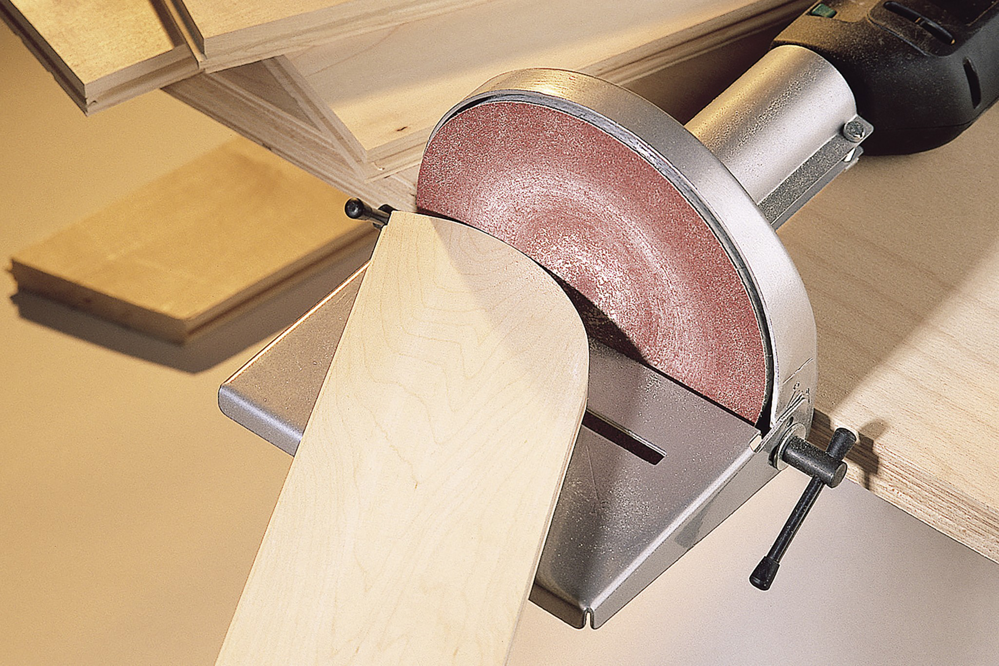 Easy-Fix Sanding Disc Set for bench sanders, Ø 178 mm, grain 40–80