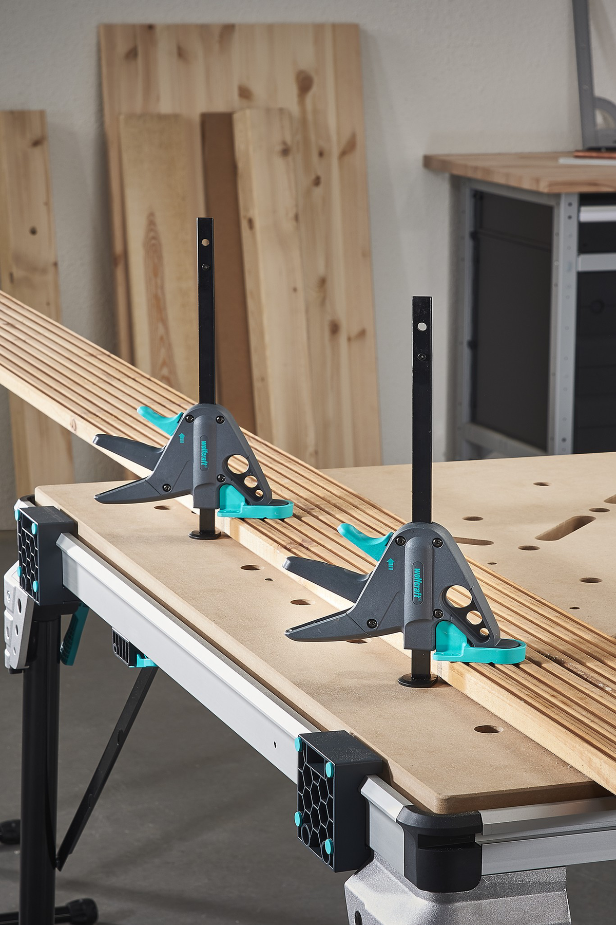 PRO 65-150-W Work Table Clamp