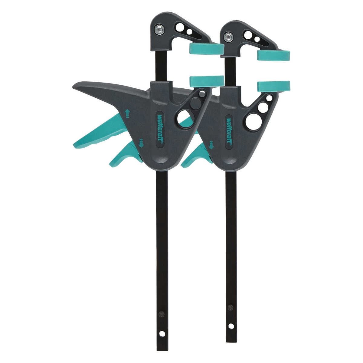 2 EHZ Miniature One-Hand Clamps2 MINI One-Hand Clamps