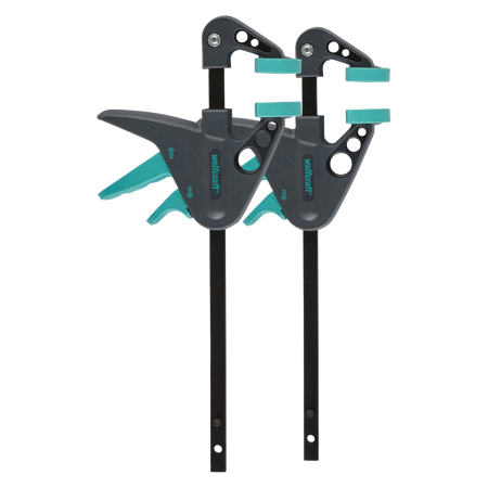 2 EHZ Miniature One-Hand Clamps2 MINI One-Hand Clamps