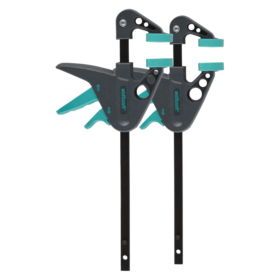 2 EHZ Miniature One-Hand Clamps2 MINI One-Hand Clamps