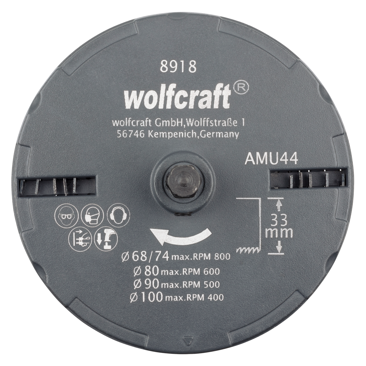 Hole Saw for Electrical Installations, Ø 68–100 mm