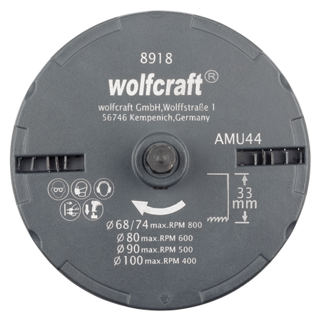Hole Saw for Electrical Installations, Ø 68–100 mm