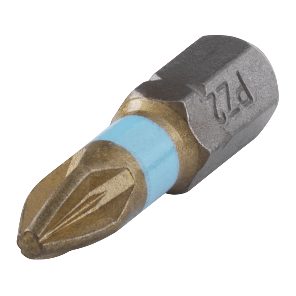 2 Torsion TiN Bits, Crosshead (PZ 2)