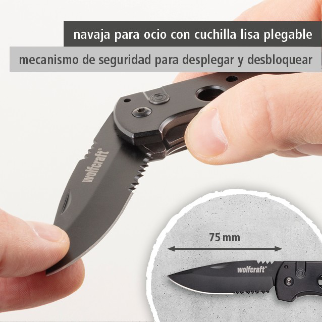 Leisure Knife with Folding Blade (es)