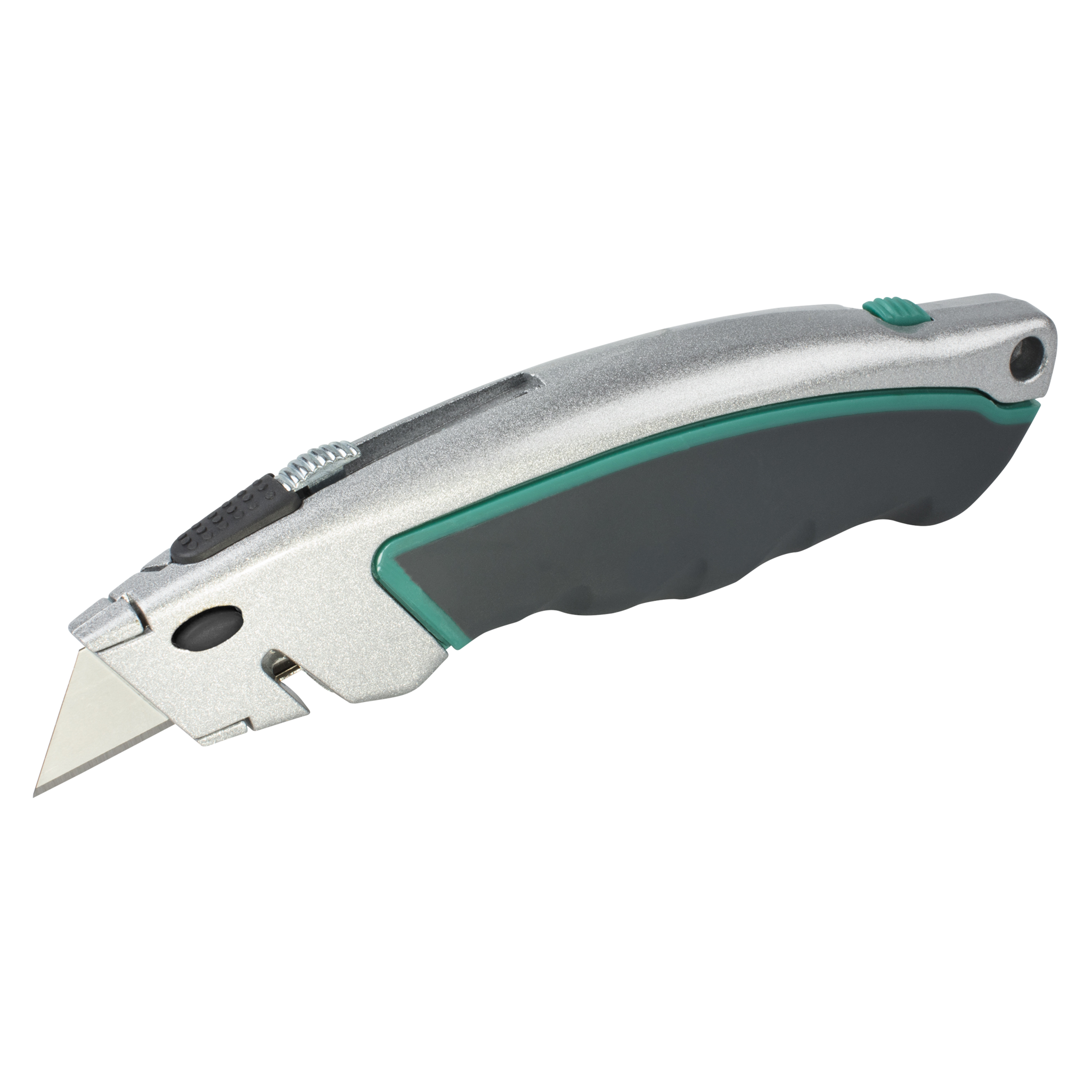 Quick-Change Trapezium Blade Knife with Retractable Blade