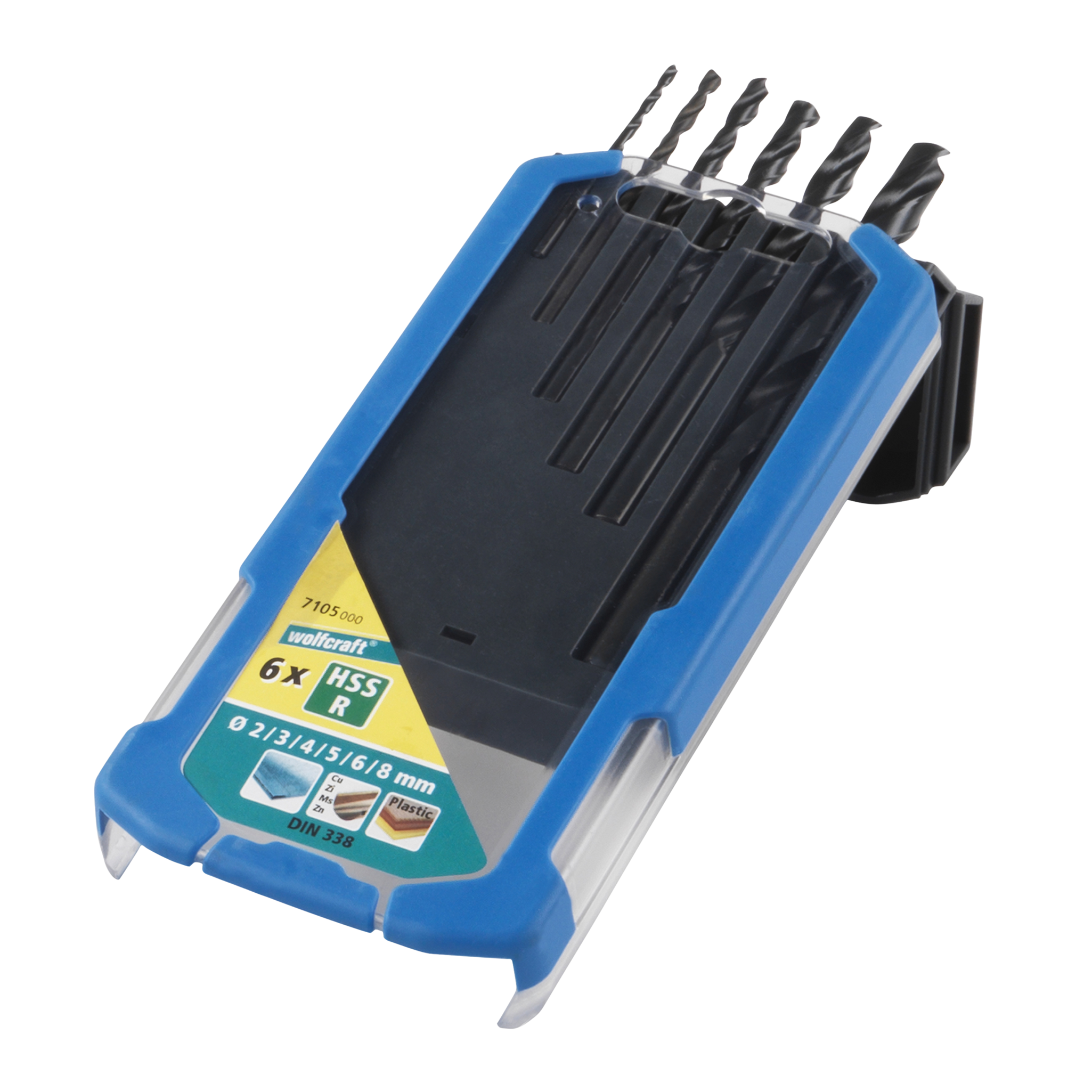 HSS Metal Drill Bit Set, Rolled - Image 1