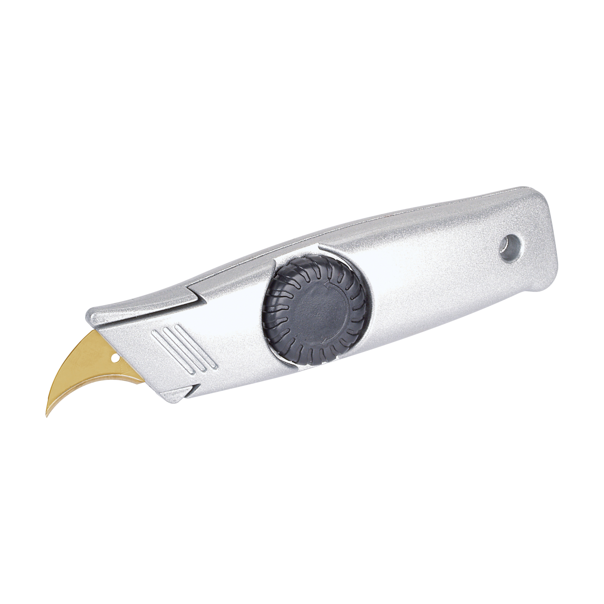 Multi-Purpose Fixed-Blade Knife with Crescent-Shaped Blades