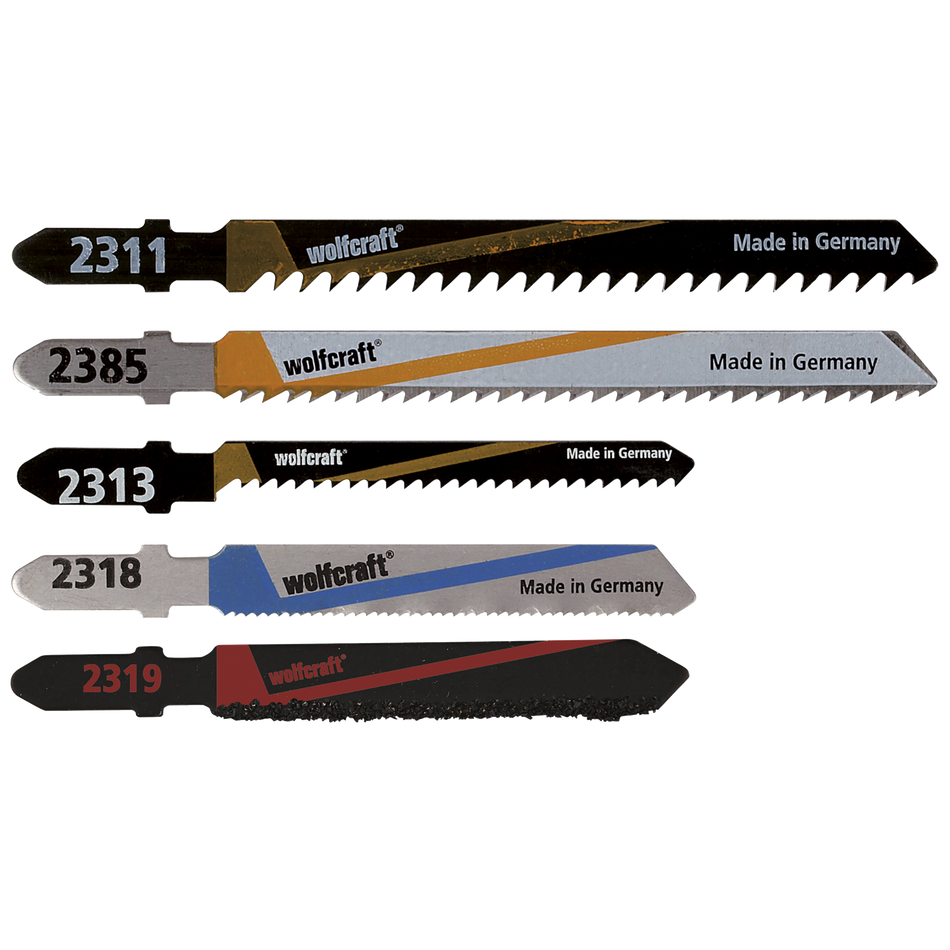 Jigsaw Blade Interior Building Project Set, 5 Pcs., T-shank