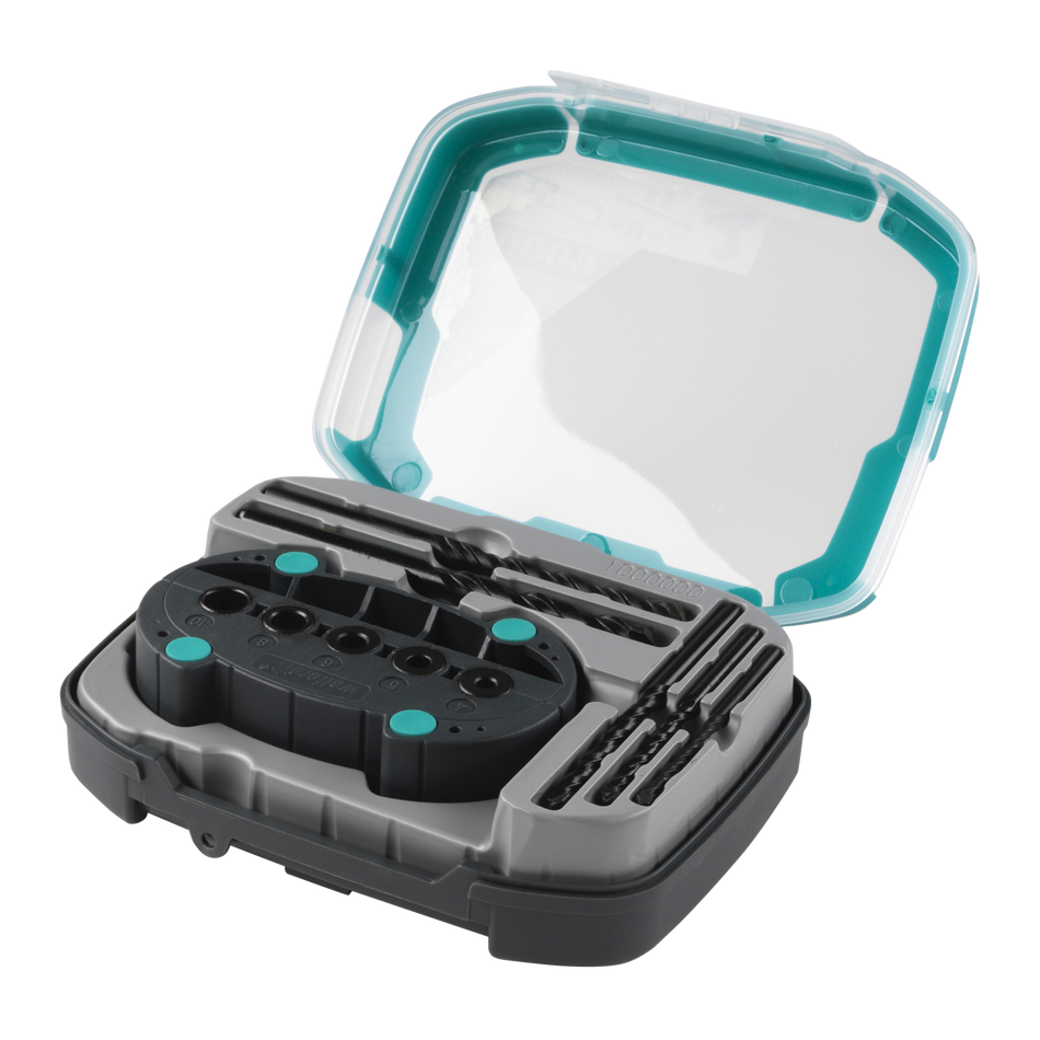 Universal Drill Bit Set With Drilling Aid - Image 1