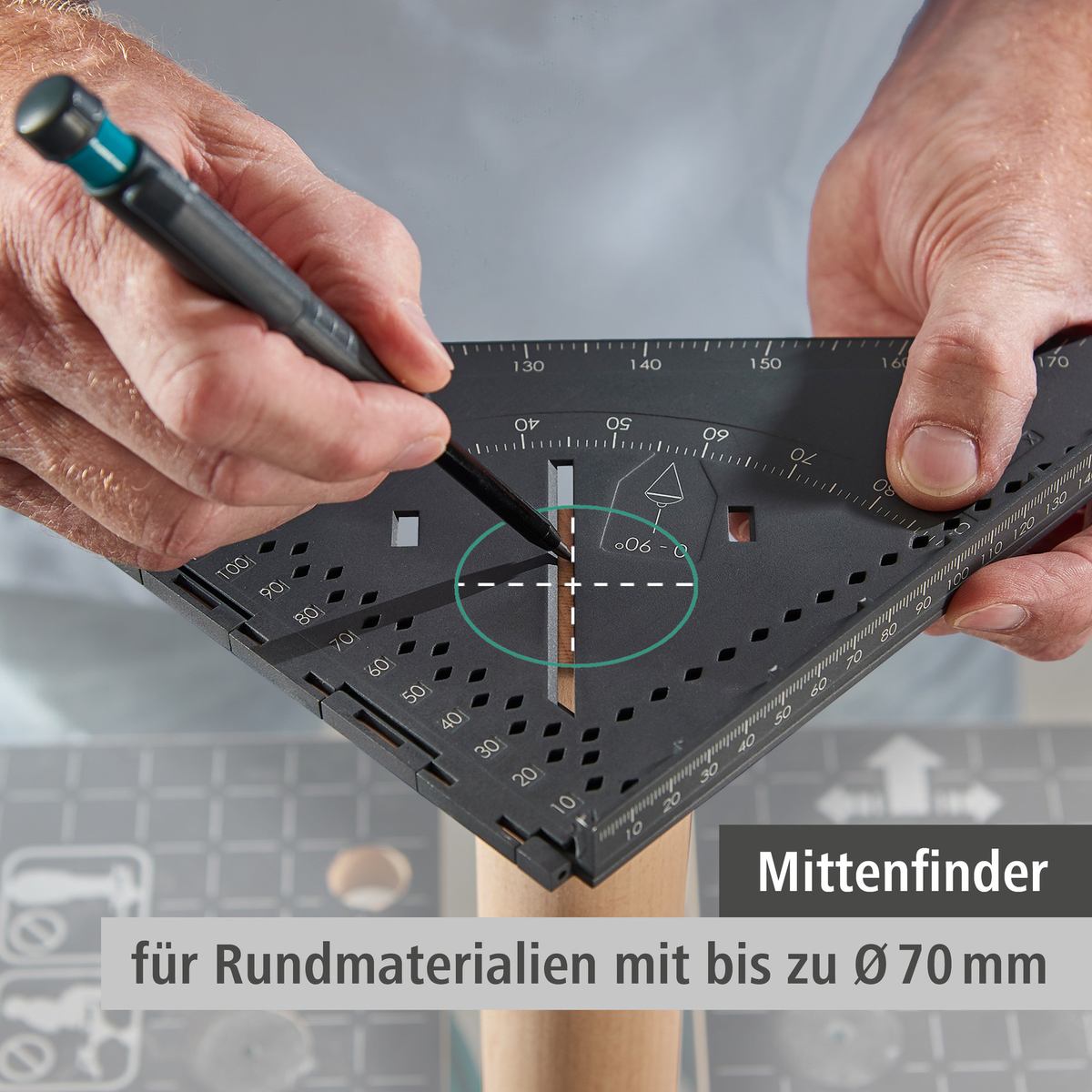 VARIO 3D PRO Measuring and Marking Angle (de)