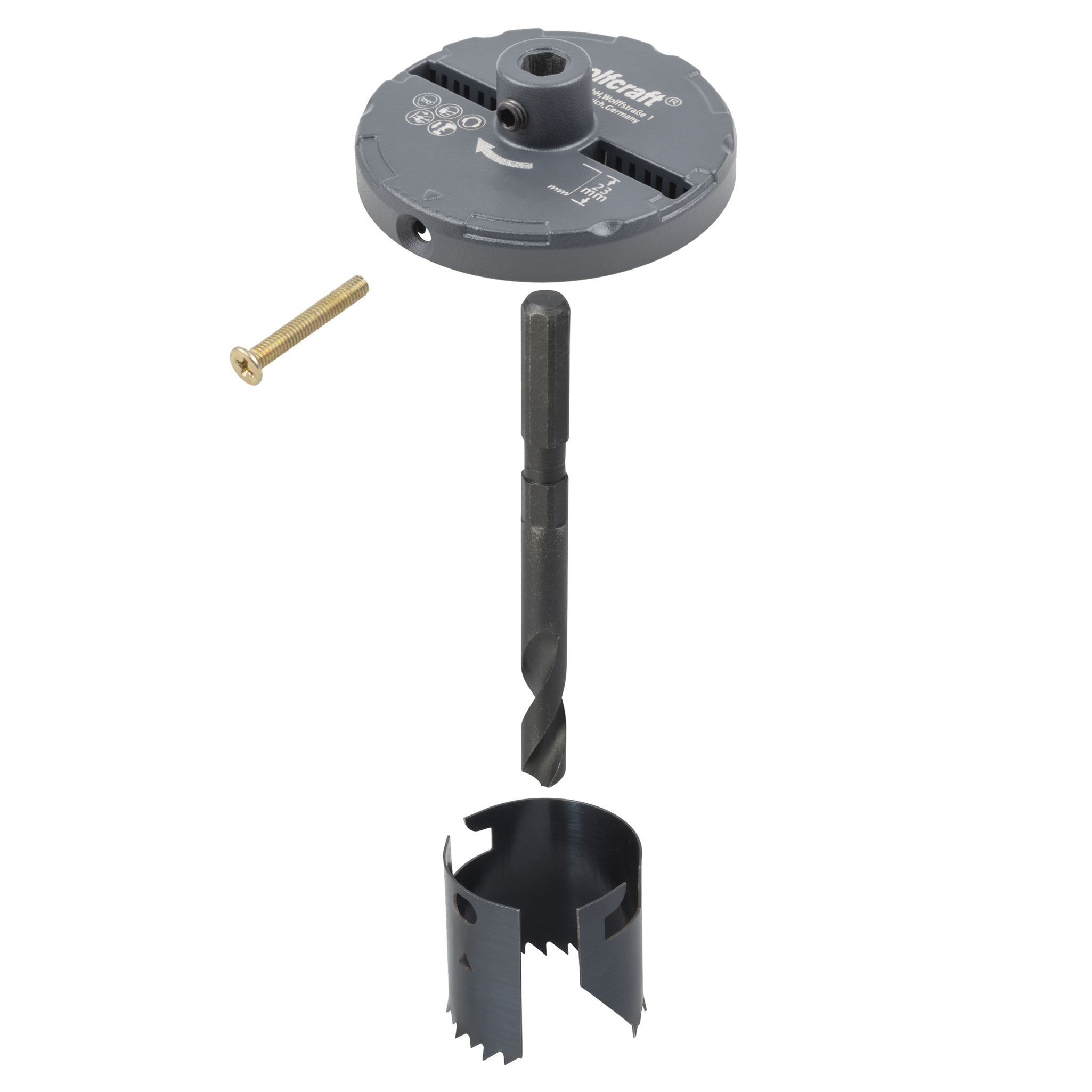 Hole Saw for Electrical Installations, Ø 68–100 mm