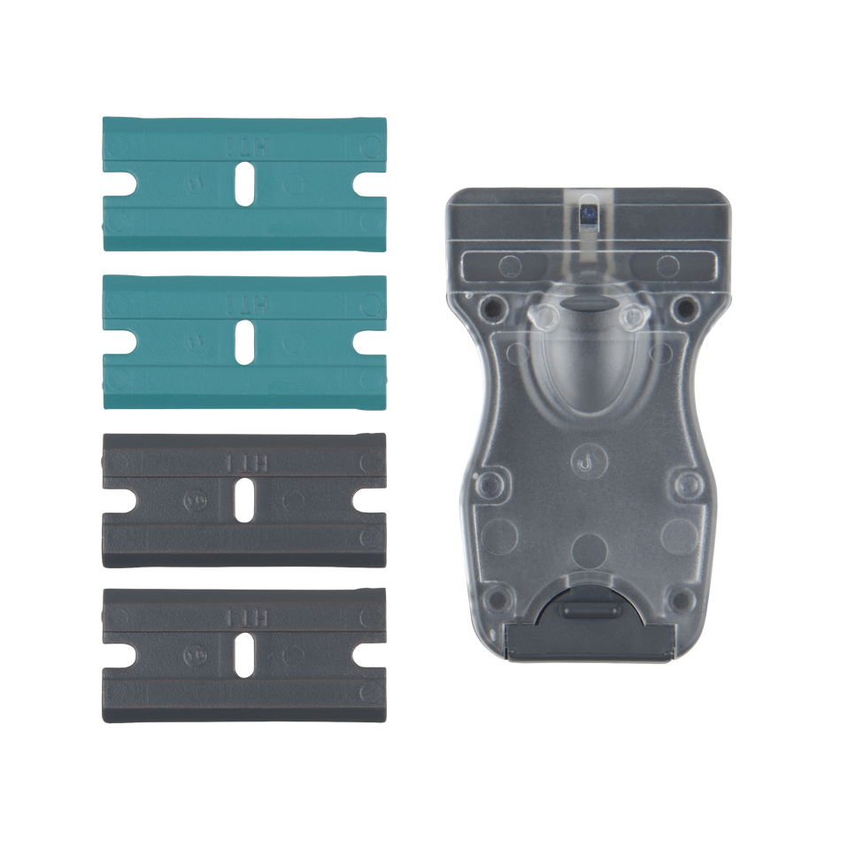 Scraper with Plastic Blades