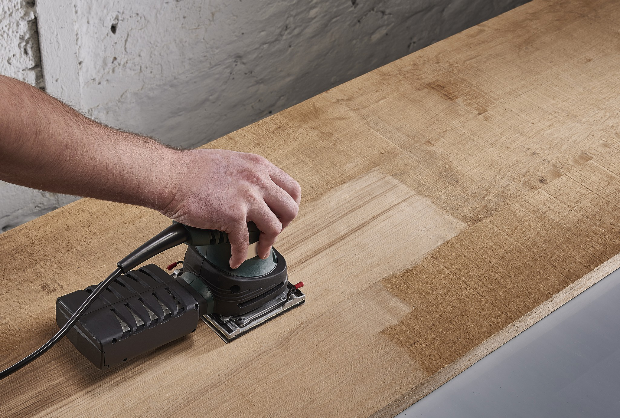 Easy-Fix Sanding Sheet Set for Wood/Metal, 100 x 115 mm, 10 Pcs.