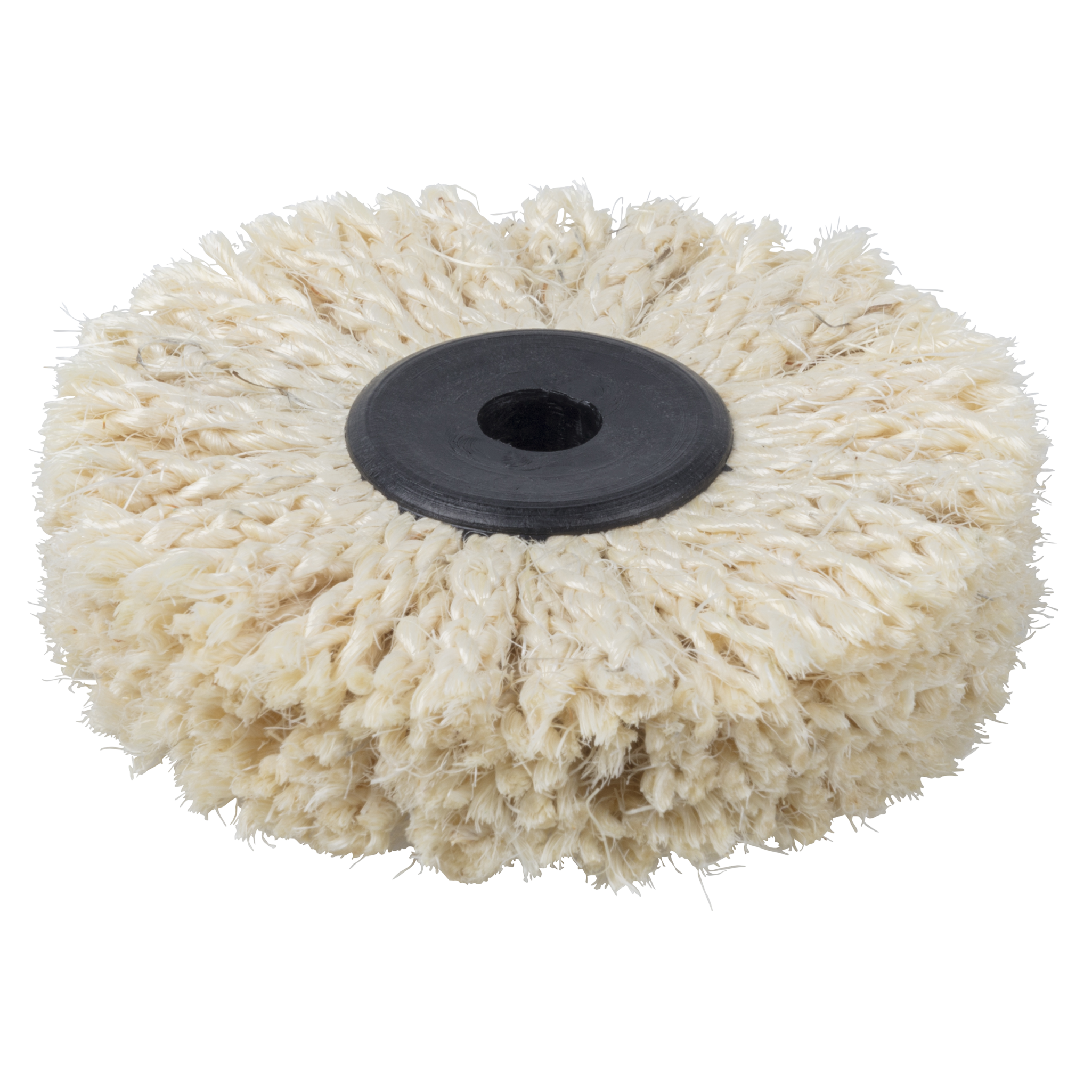 Sisal Knurled Brush, Ø 85 mm - Image 1