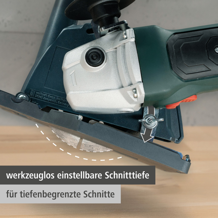 Extraction Hood With Guide Block for Angle Grinder