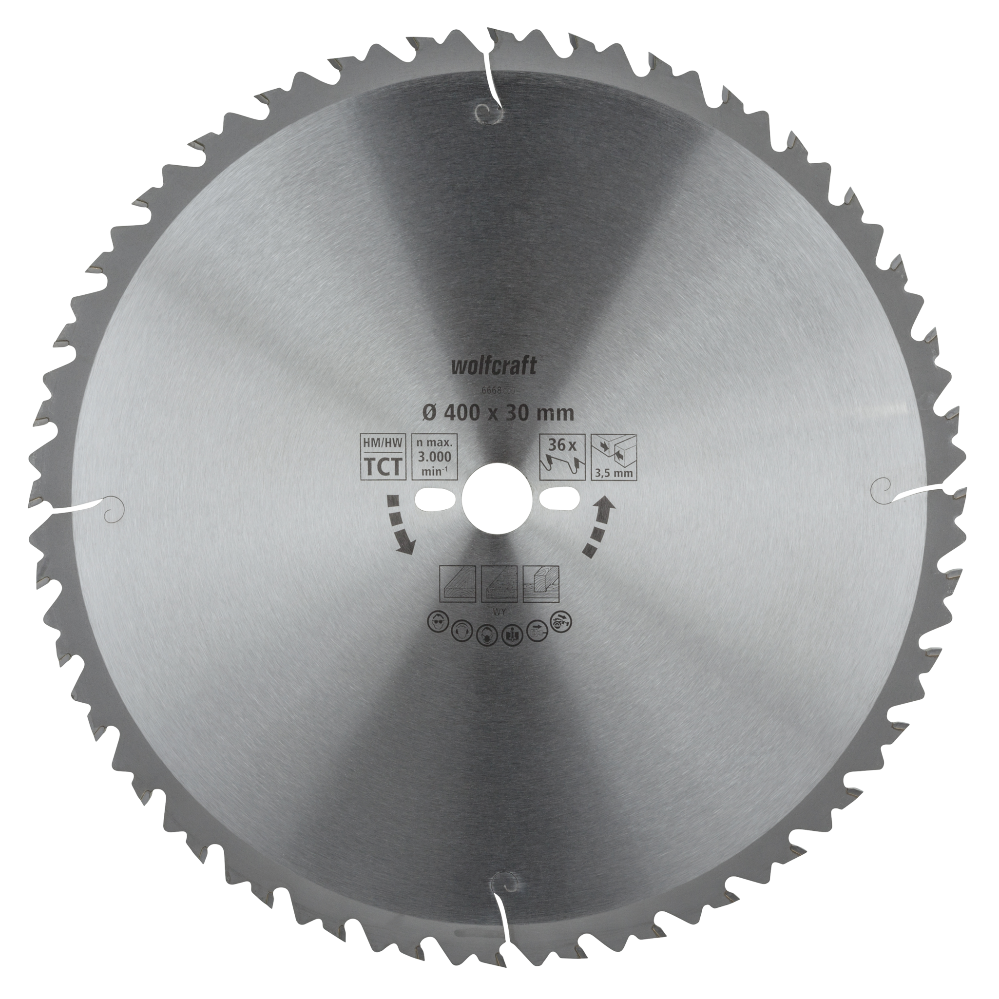 Circular Table Saw Blades, green series (fast, medium-coarse cuts) - Image 1