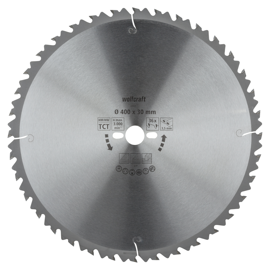 Circular Table Saw Blades, green series (fast, medium-coarse cuts) - Image 1