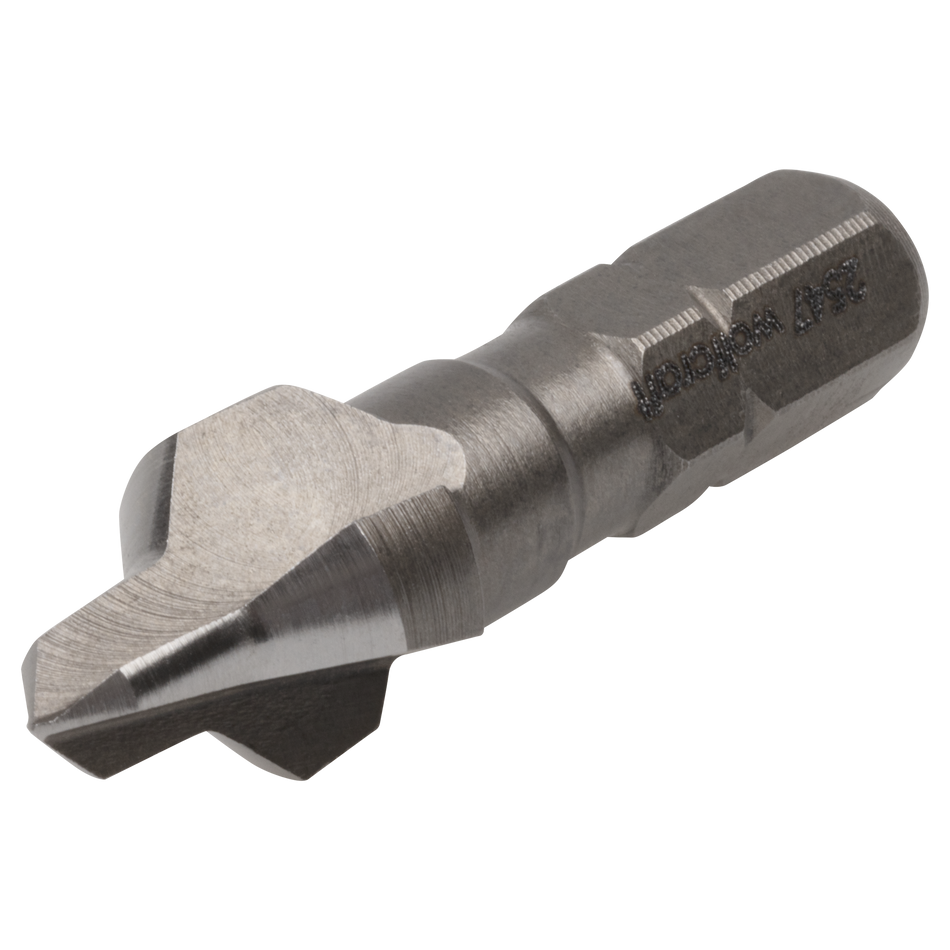 Tool Steel Countersink, Hexagon Shank, Ø 4–10 mm
