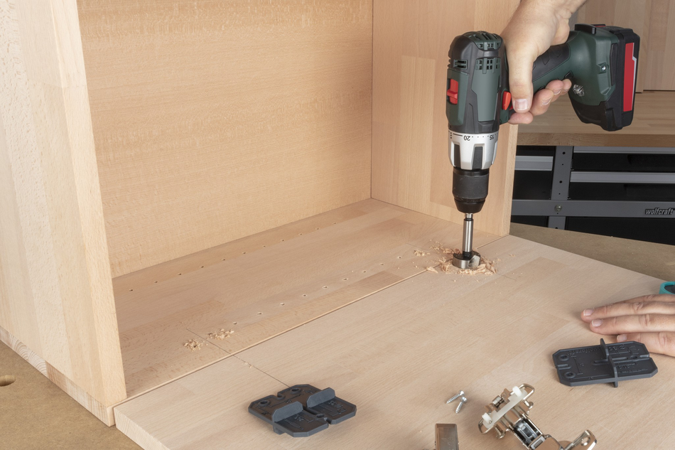 Hinge hole set, Ø 26 mm, 5 pcs. - Image 2