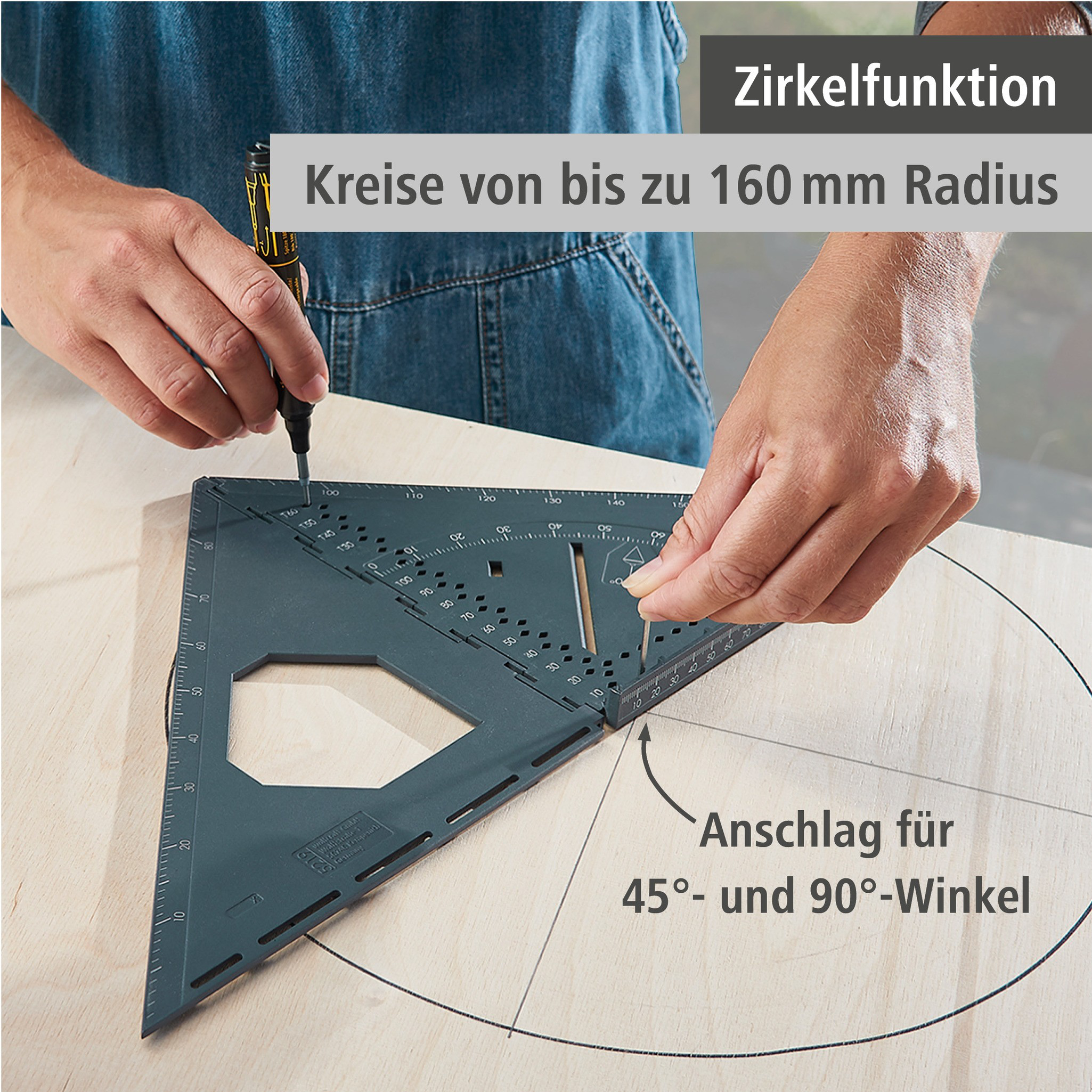 VARIO 3D PRO Measuring and Marking Angle (de)