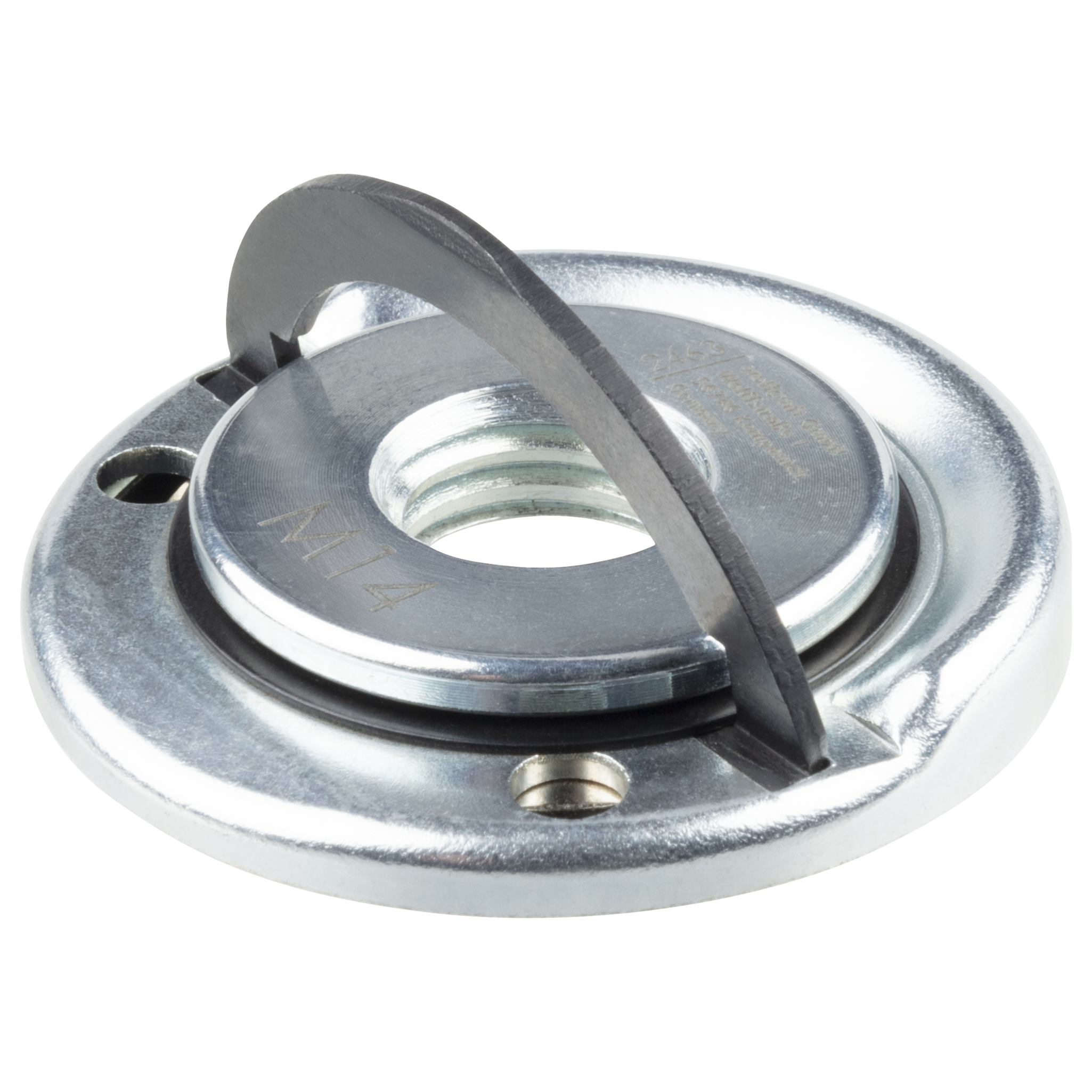 Quick-Action Clamping Nut for Angle Grinders